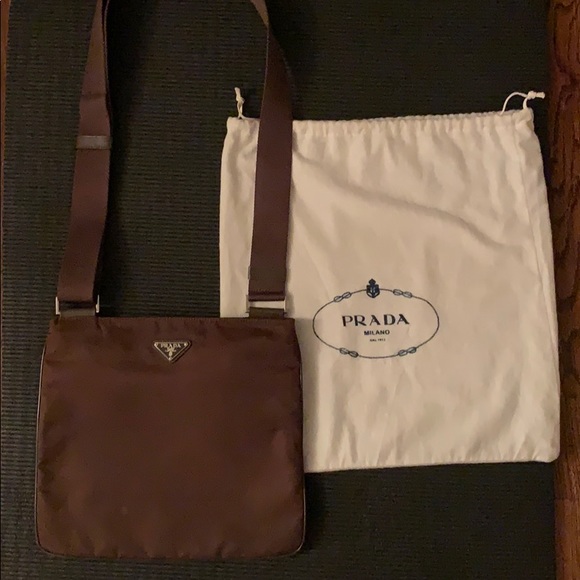 Prada Handbags - Prada Small Nylon Crossbody Bag